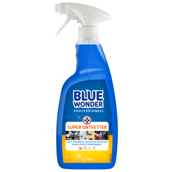 8712038000243 Blue Wonder Super Ontvetter Professioneel 1000ml SPRAY 2024 08 20 front