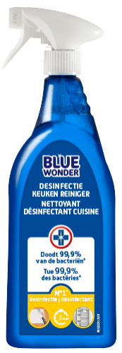 8712038000533 Blue Wonder Desinfectie Keukenreiniger 750ml spray 2026 07 1