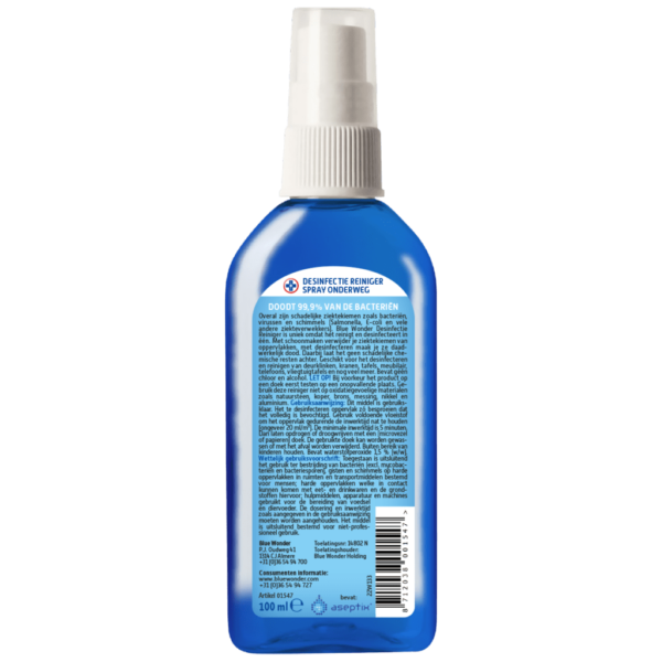 8712038001547 Blue Wonder Desinfectie spray onderweg 100ml 2022 03 30 1 W