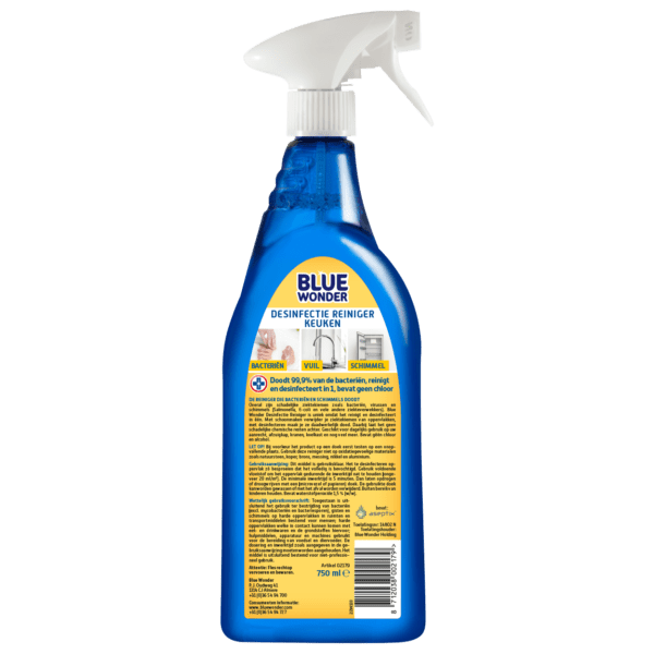 8712038002179 Blue Wonder Desinfectie Keuken 750ml spray 2022 03 30 1 W