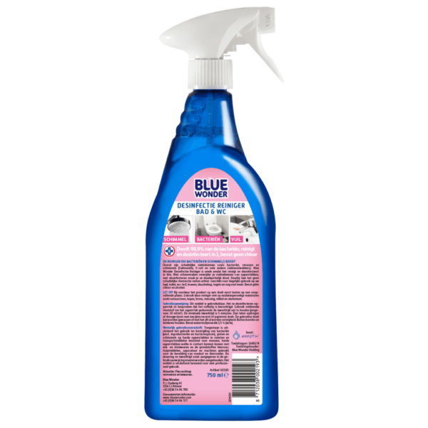 8712038002193 Blue Wonder Desinfectie Badkamer WC 750ml spray 2022 03 30 1 W