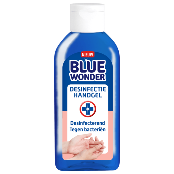 8712038002414 Blue Wonder Desinfectie Handgel 100ml 2020 12 01 front 102020