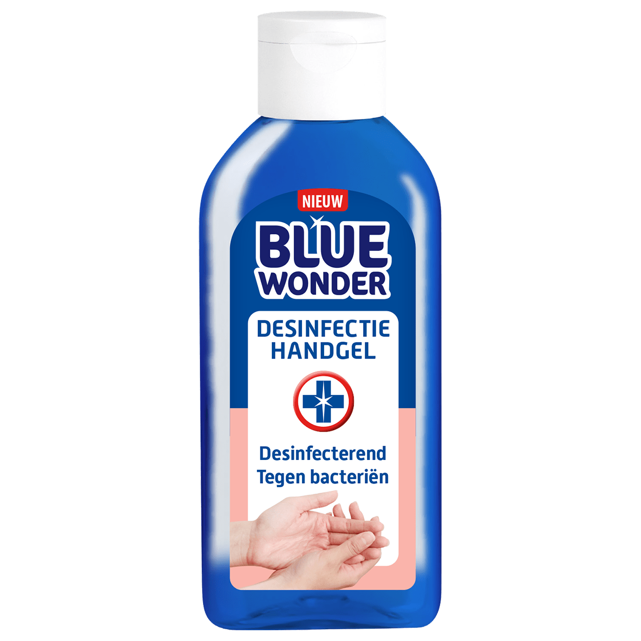 8712038002414 Blue Wonder Desinfectie Handgel 100ml 2020 12 01 front 102020