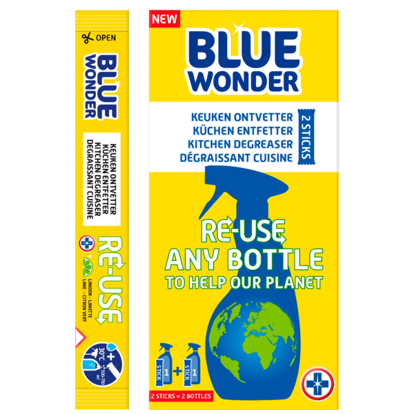 Blue Wonder RE USE Keuken ontvetter boxstick3 3