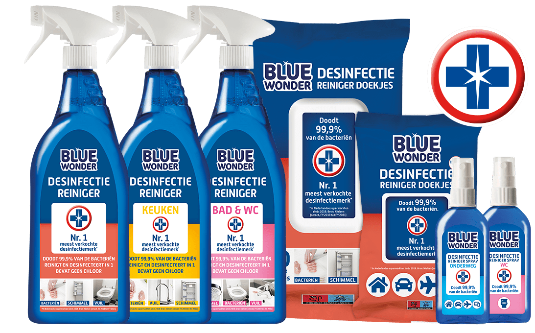 blue wonder productblok desinfectie nl 2022
