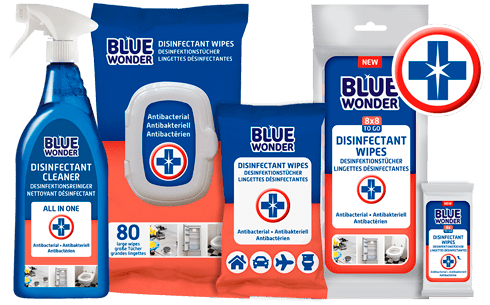 blue wonder productrange Disinfectant Desinketion Desinfectant 490